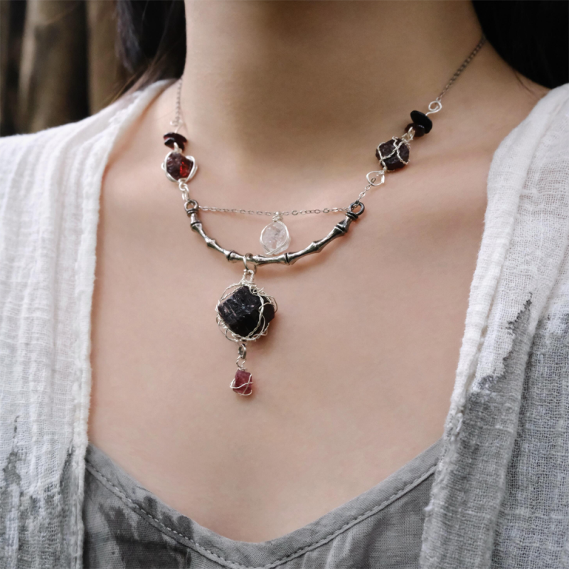 Peaceful Glow Clear Quartz  Necklace - Image 4
