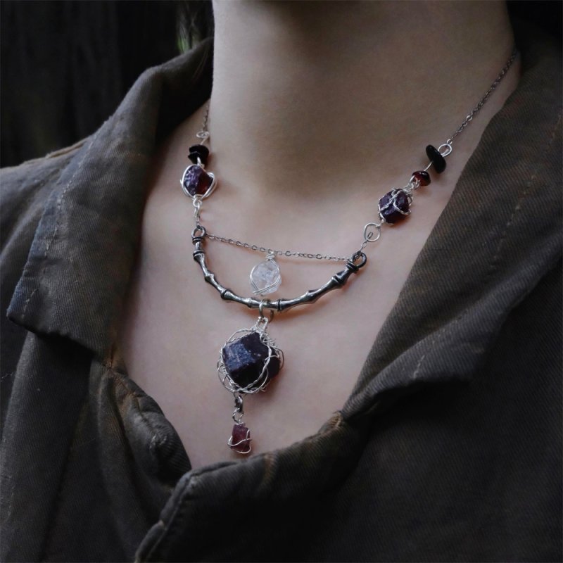 Peaceful Glow Clear Quartz  Necklace - Image 5
