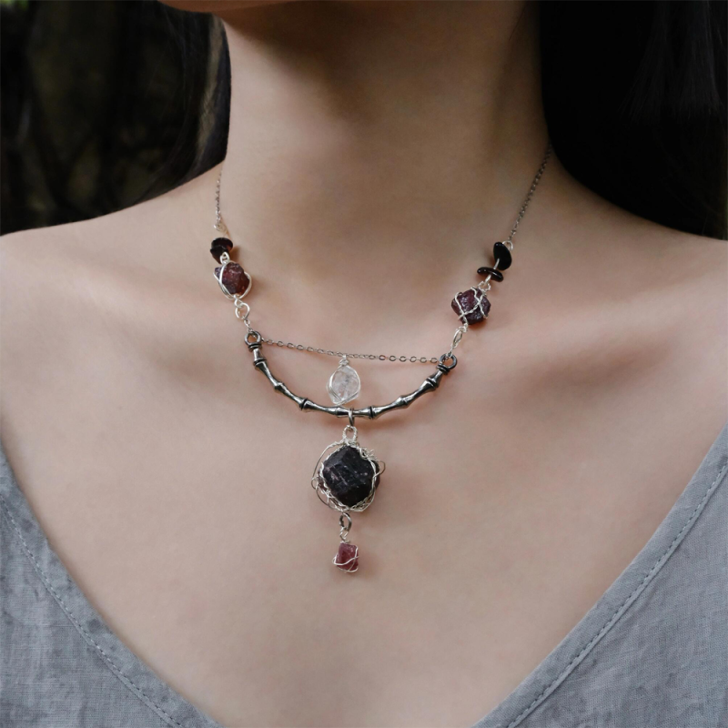 Peaceful Glow Clear Quartz  Necklace - Image 6