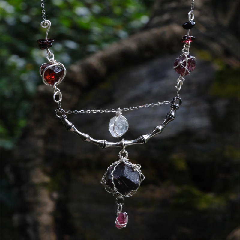 Peaceful Glow Clear Quartz  Necklace - Image 2