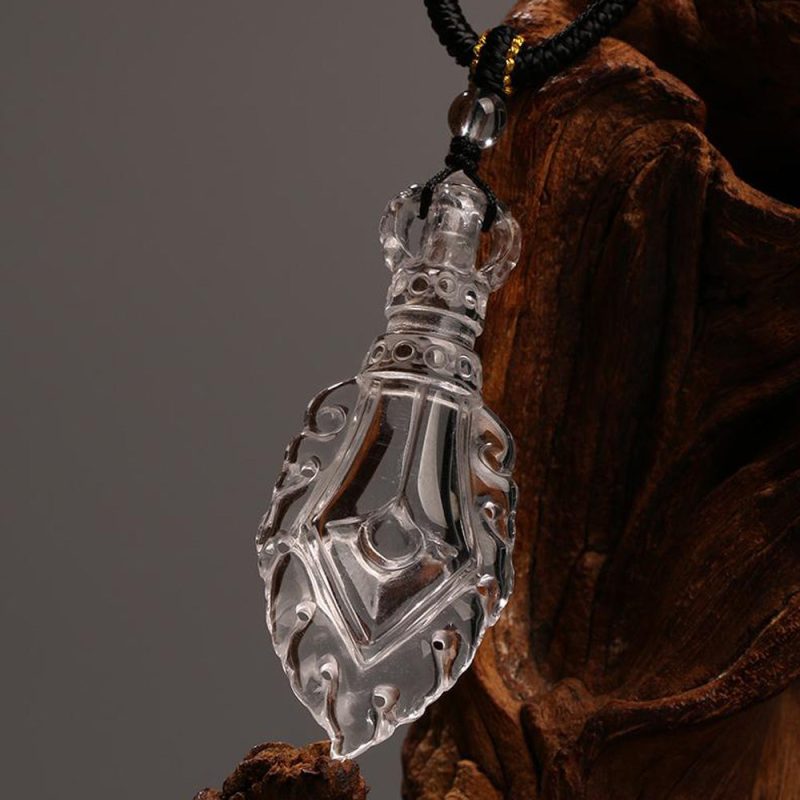Wisdom Sword Clear Quartz Pendant - Image 2