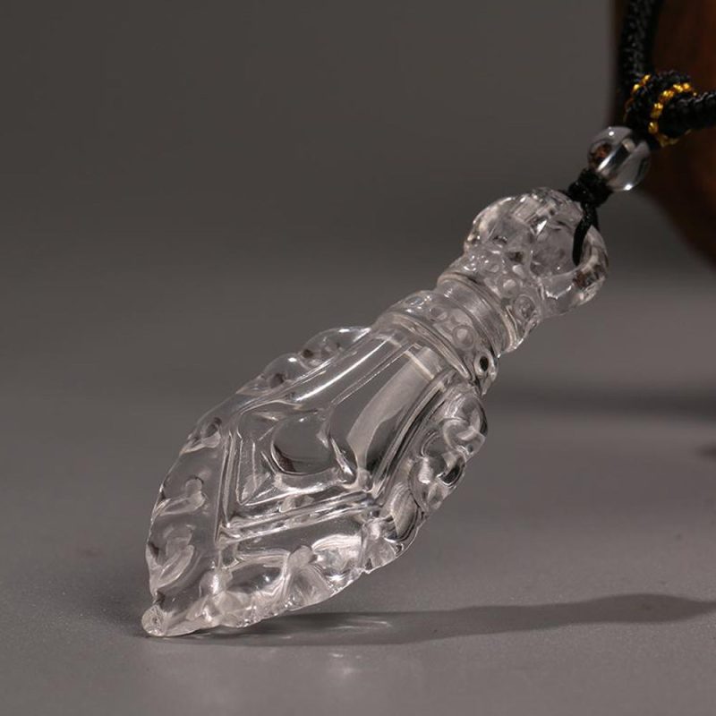Wisdom Sword Clear Quartz Pendant - Image 4