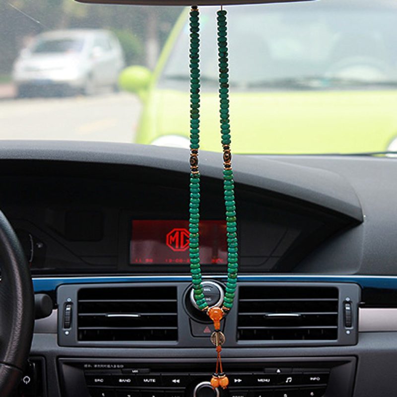 Healing Flow of Nature Turquoise Mala Neckdace - Image 9