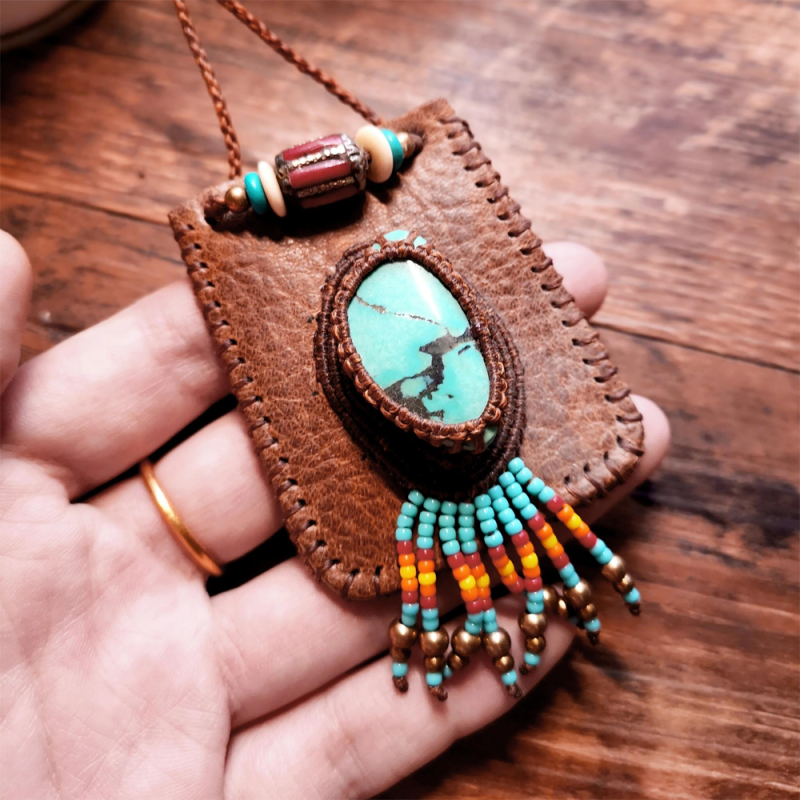 Cupid's Light  Turquoise Necklace - Image 2