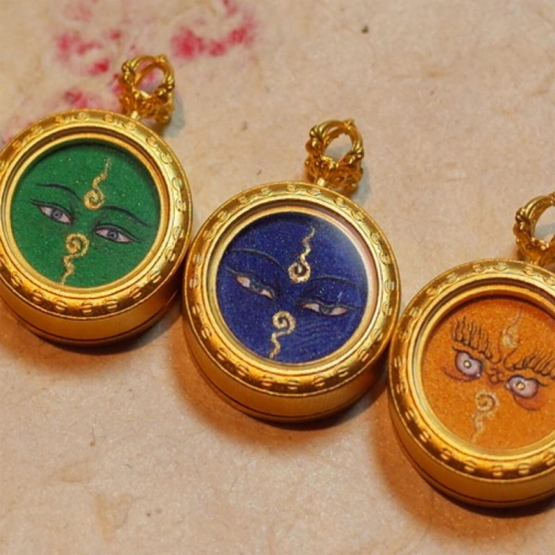 Thangka Blessing Pendant - Image 3