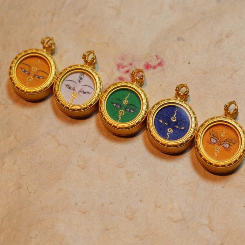 Thangka Blessing Pendant - Image 2