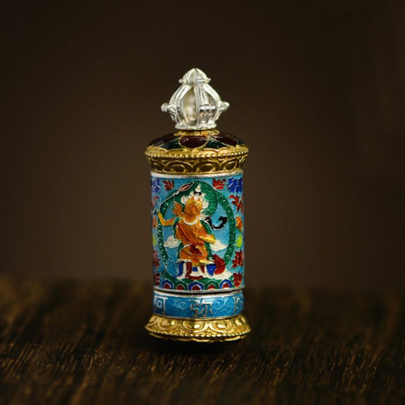 Guardian Prayer Wheel Pendant - Image 11
