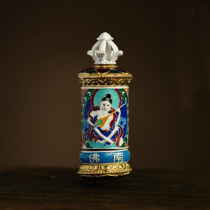 Guardian Prayer Wheel Pendant - Image 8