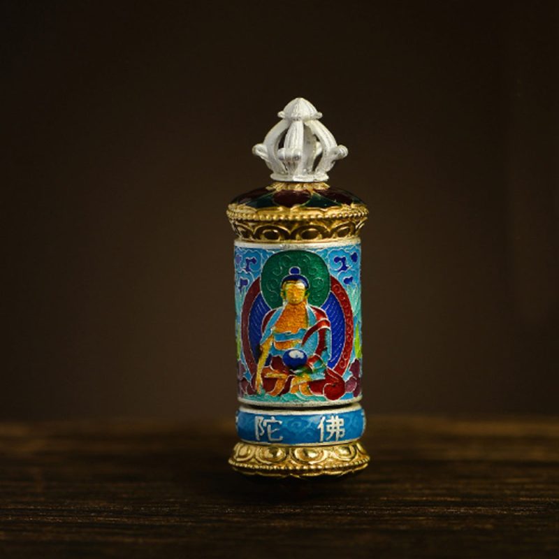 Guardian Prayer Wheel Pendant - Image 9
