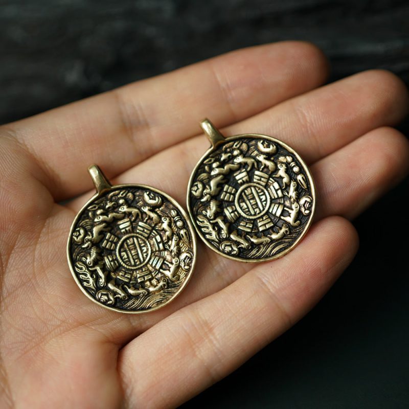 Fortune Seal Copper Pendant - Image 4
