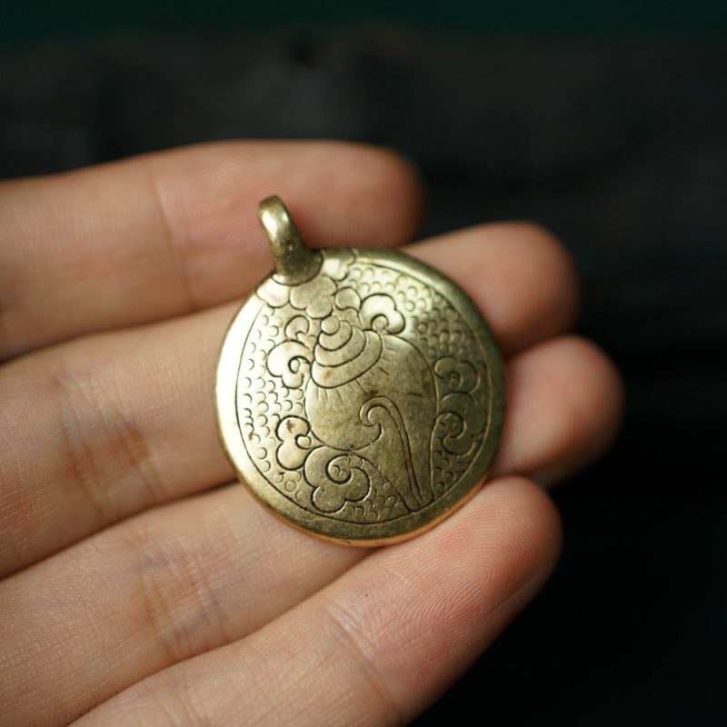 Fortune Seal Copper Pendant - Image 5