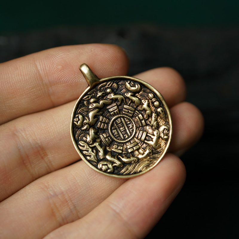 Fortune Seal Copper Pendant - Image 6