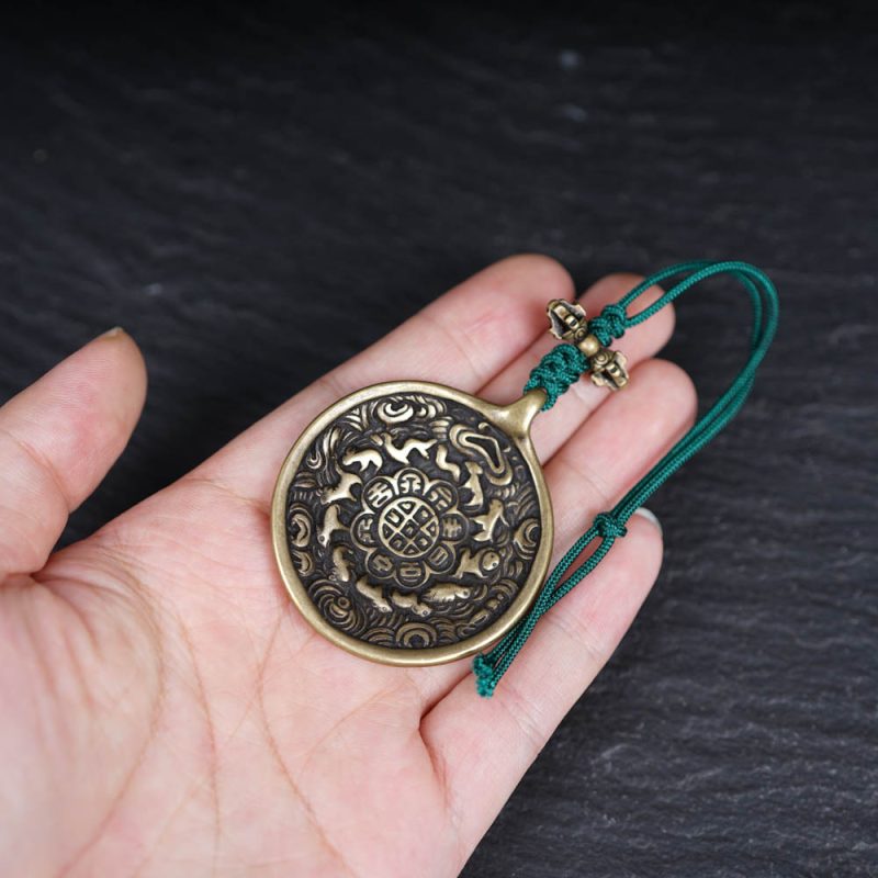 Zodiac Wealth Copper Pendant - Image 4
