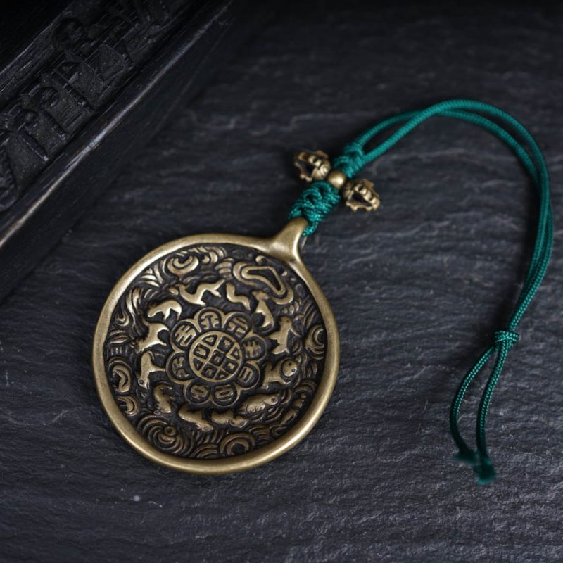Zodiac Wealth Copper Pendant - Image 5
