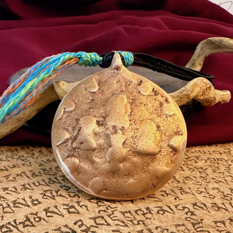 Wealth Circle Pendant - Handcrafted Prosperity Talisman Copper - Image 2
