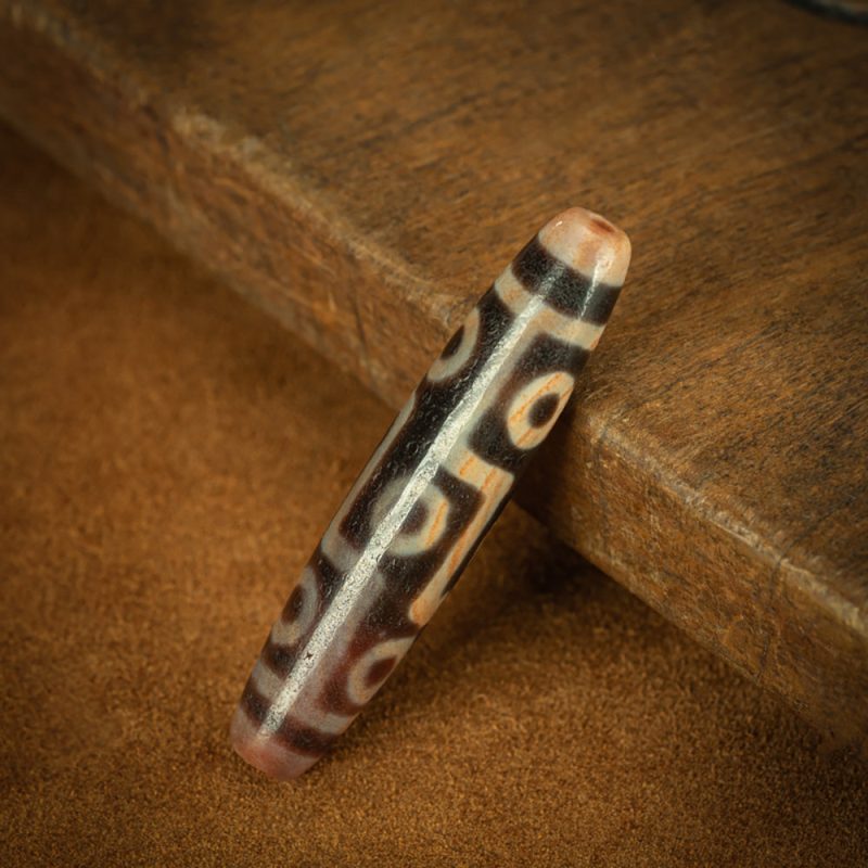Nine-Eye Dzi Pendant – The King of Tibetan Talismans - Image 2