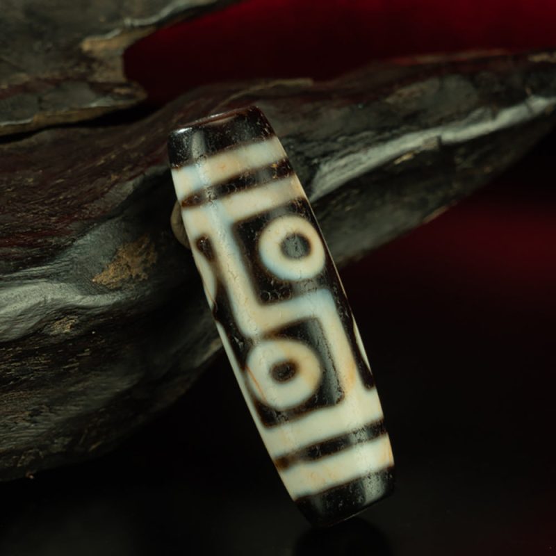 Eternal Nine-Eye Dzi Pendant – Legendary Shale Energy Charm - Image 3