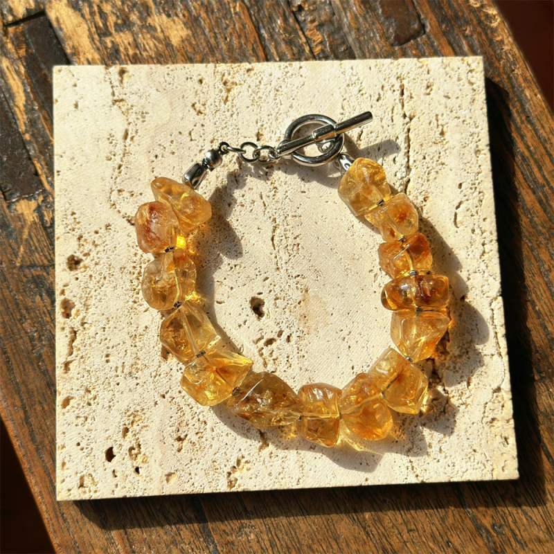 EXQUISITE IN Detailed Wealth Citrine Bracelet - Image 6