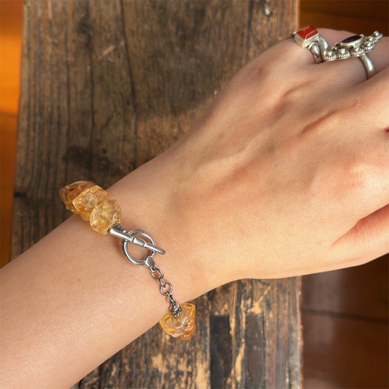 EXQUISITE IN Detailed Wealth Citrine Bracelet - Image 7