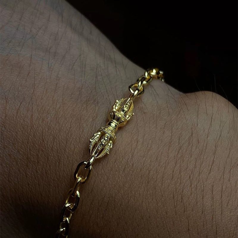Vajra Silver Protection Stering Silver Bracelet - Image 4