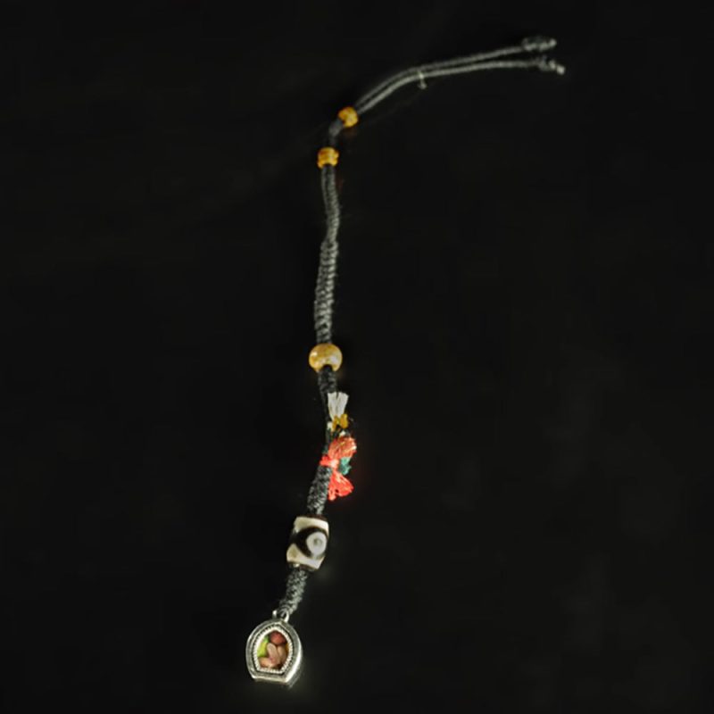 Guardian of Blessings Pure Silver Handcrafted Bracelet - Image 6