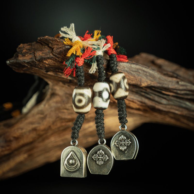 Guardian of Blessings Pure Silver Handcrafted Bracelet - Image 3