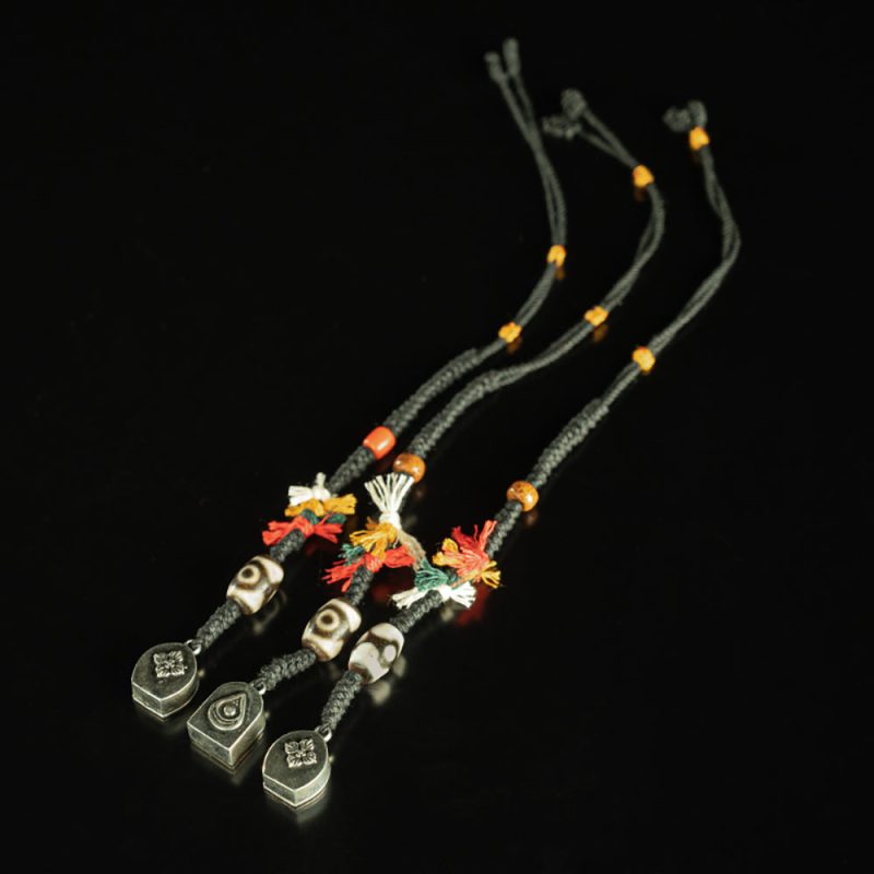 Guardian of Blessings Pure Silver Handcrafted Bracelet - Image 4