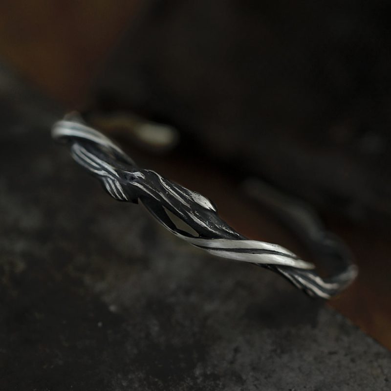Twisted Fortune Sterling Silver Bracelet - Image 5