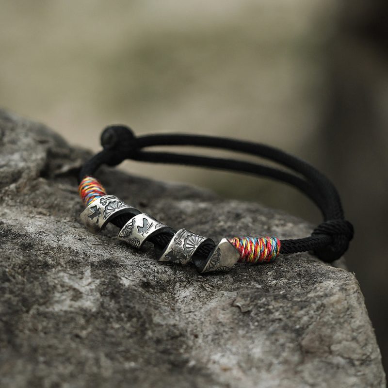 Silver Prosperity Knot Bracelet - Image 4