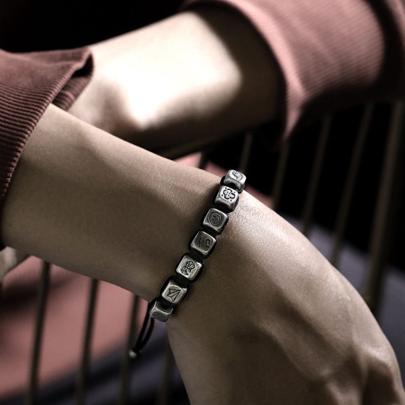 Guardian Symbols Silver Bracelet - Image 4