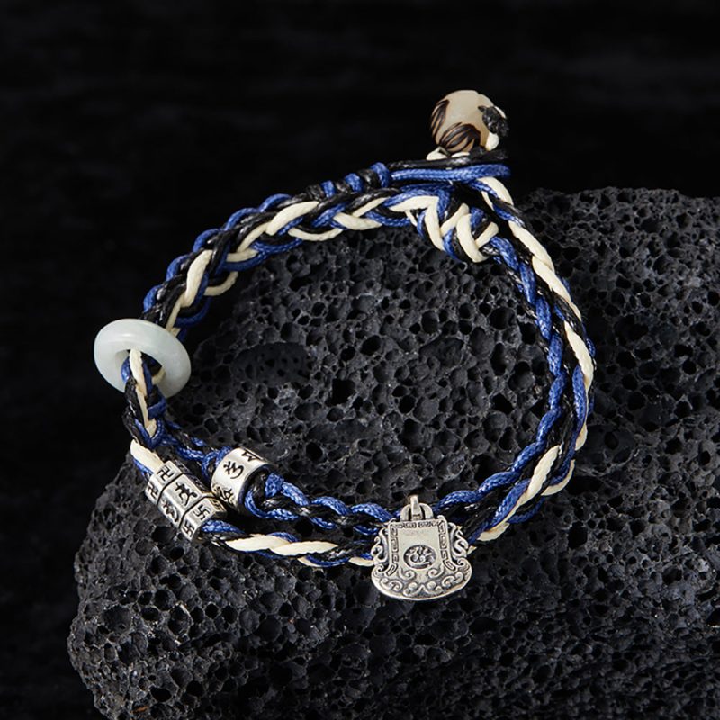 Prosperity Path Handwoven Bracelet - Image 4