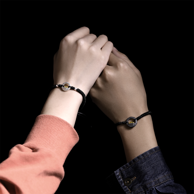 Sunshine on Golden Mountain Sterling Silver Blessing Bracelet - Image 8