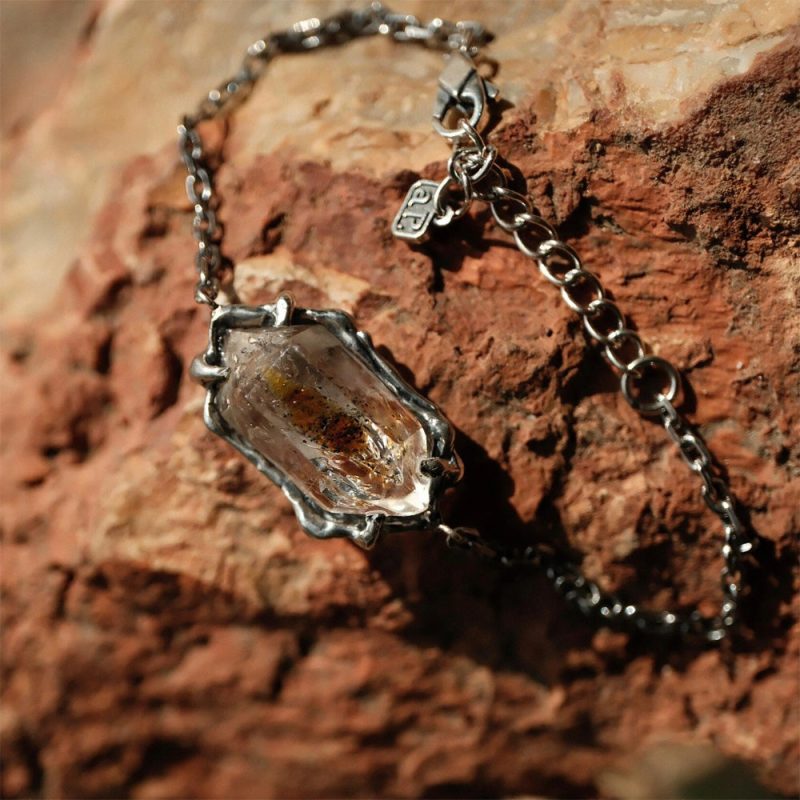 Radiant Prosperity Crystal Bracelet – Handmade Wealth Charm - Image 3
