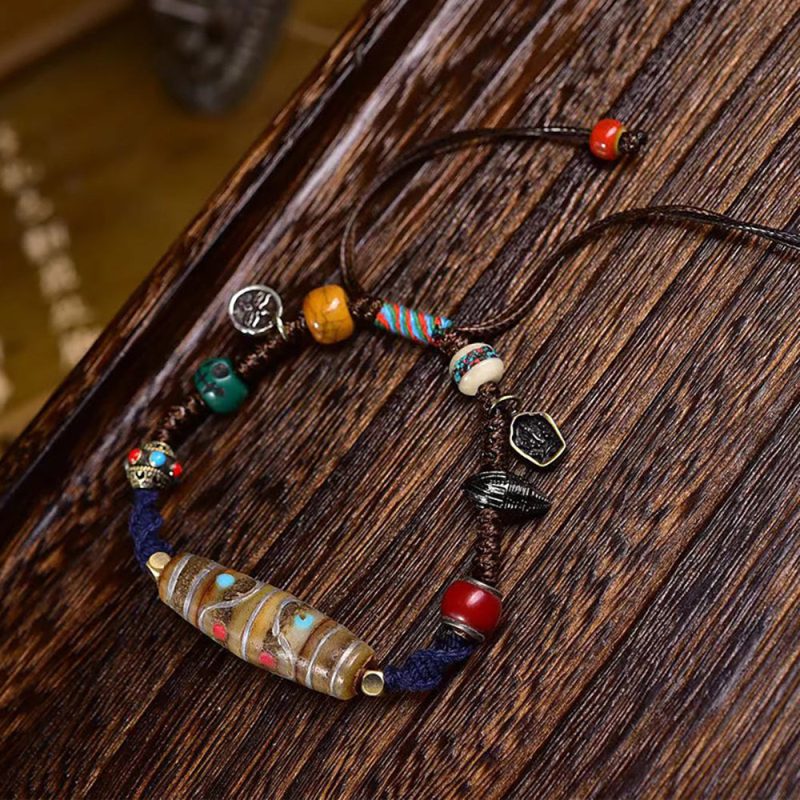 Sacred Tibetan Dzi Energy Bracelet - Image 4