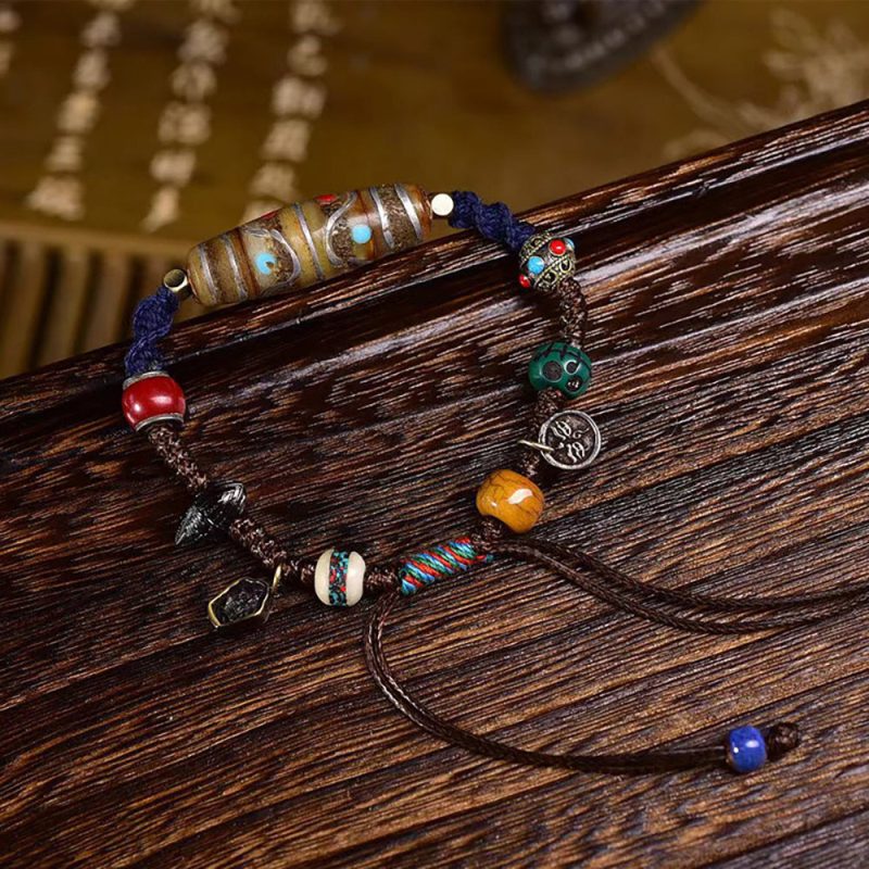 Sacred Tibetan Dzi Energy Bracelet - Image 3