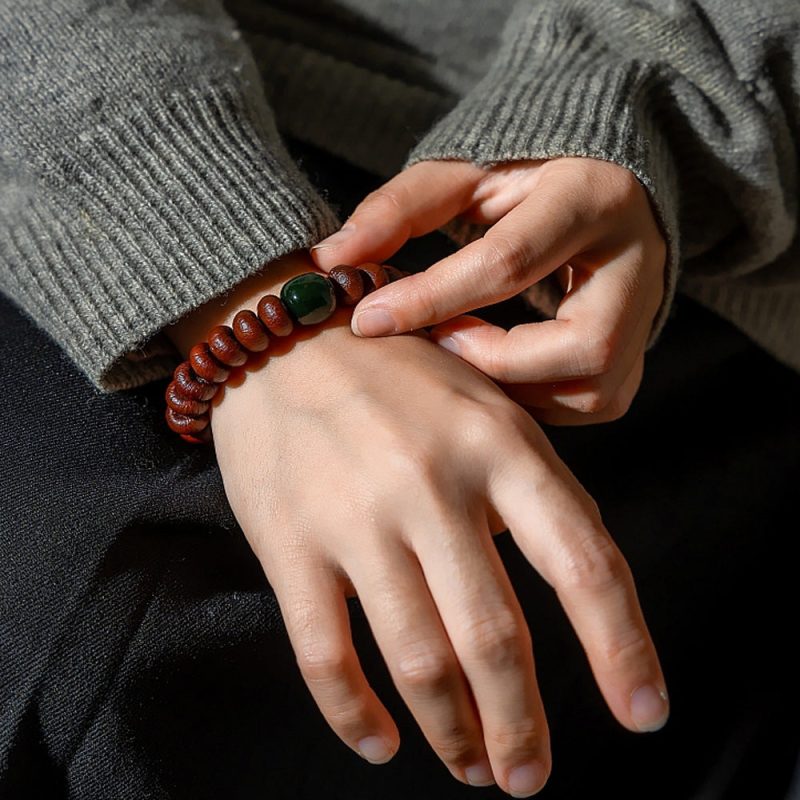 Good Fortune Bodhi Seed Bracelet by EXQUISITE IN - Image 6