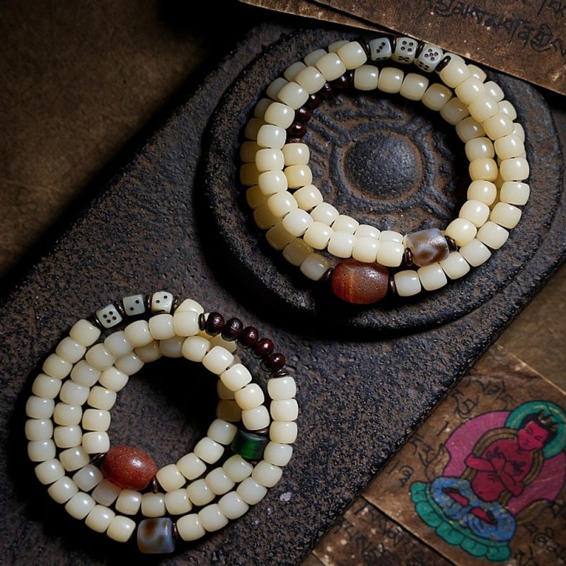 Sacred Bodhi Agate Protection Bracelet - Image 6