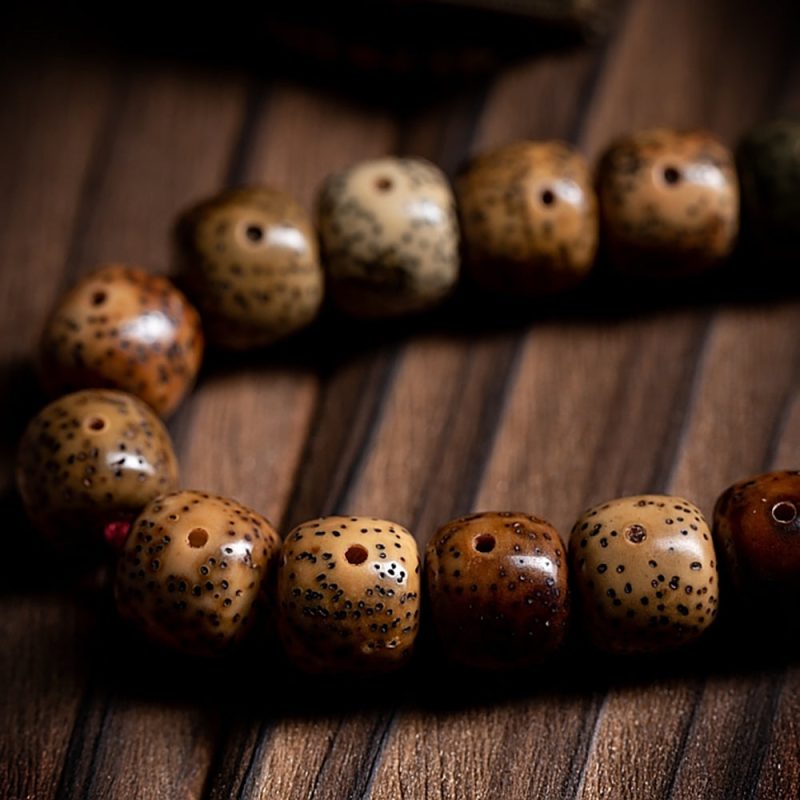 Blessed Bodhi Seed 108 Mala Beads Necklace - Image 5