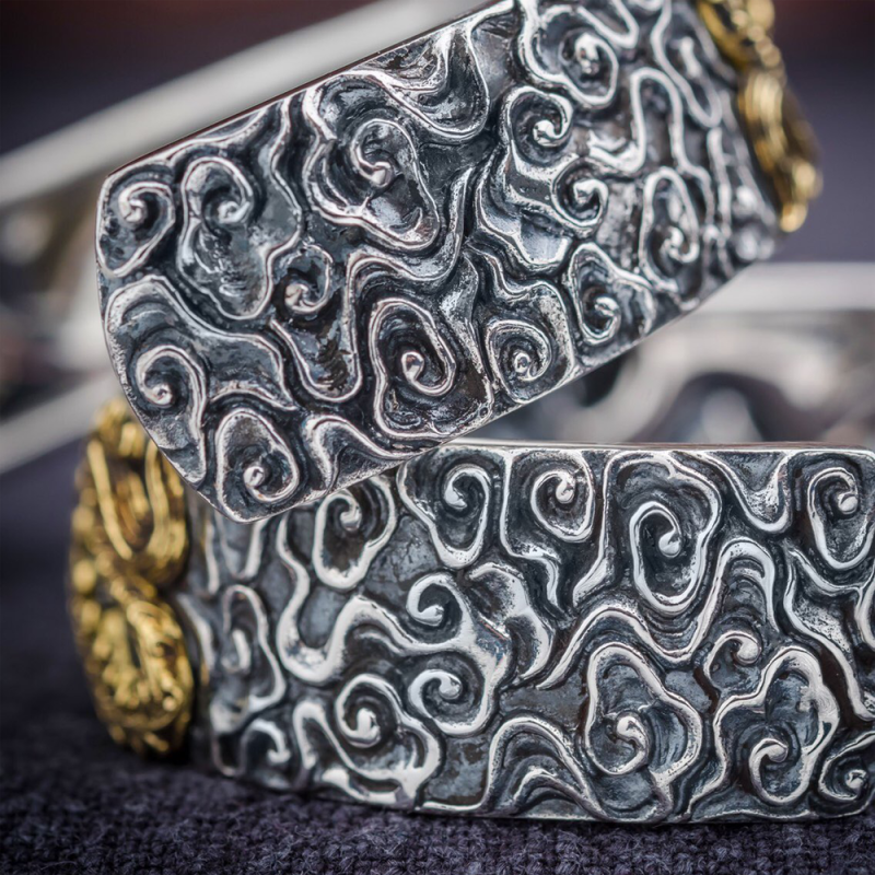 Protector's Aegis Brass Bracelet - Image 5