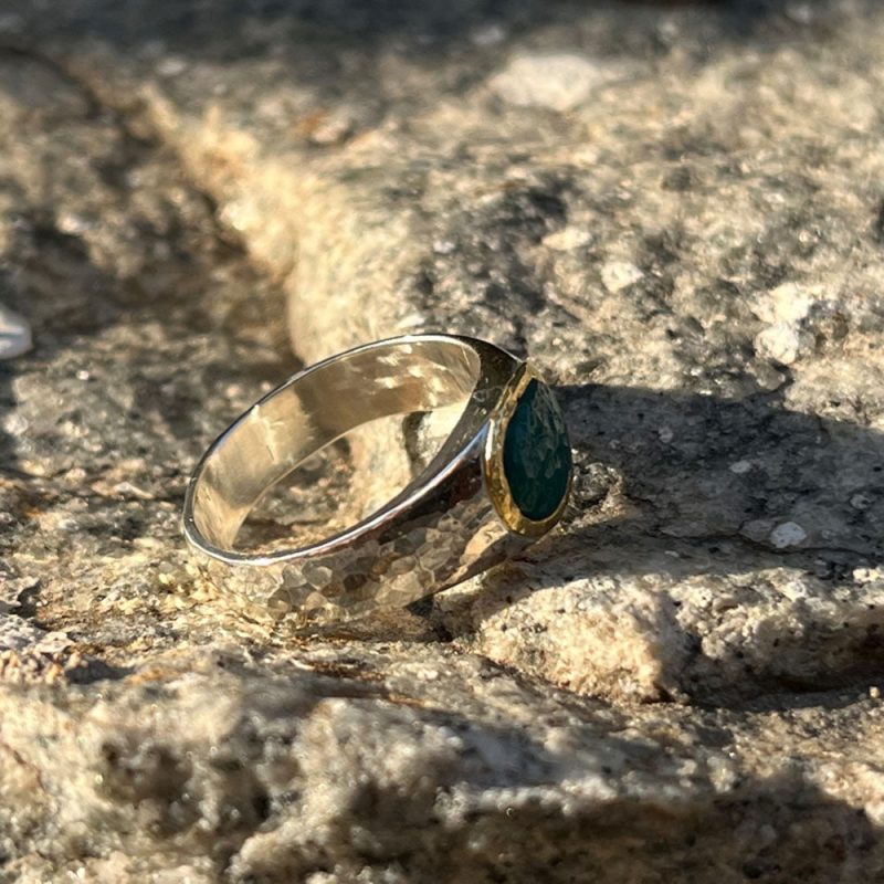 Tranquil Steps of Healing Turquoise Rings - Image 2