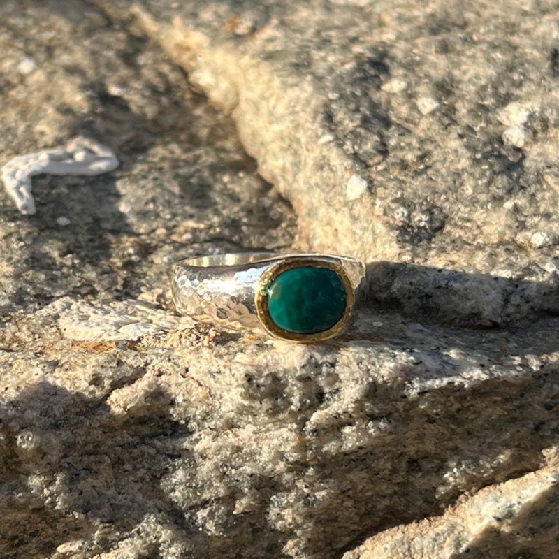 Tranquil Steps of Healing Turquoise Rings - Image 3