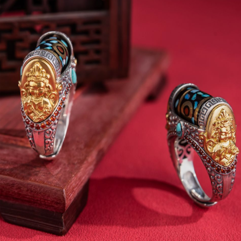 Visionary Lucky Aura Turquoise Ring - Image 4