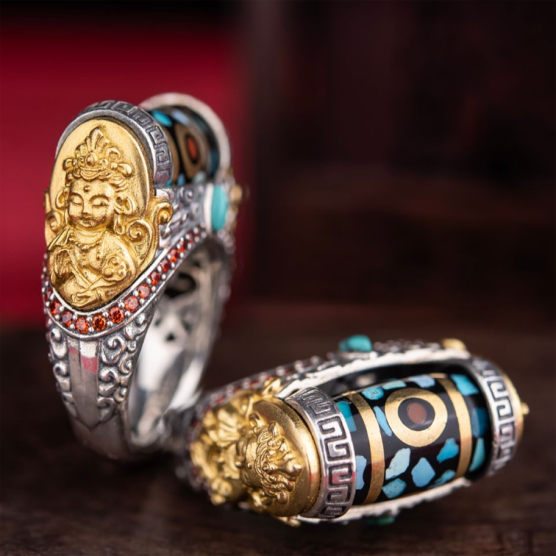 Visionary Lucky Aura Turquoise Ring - Image 3