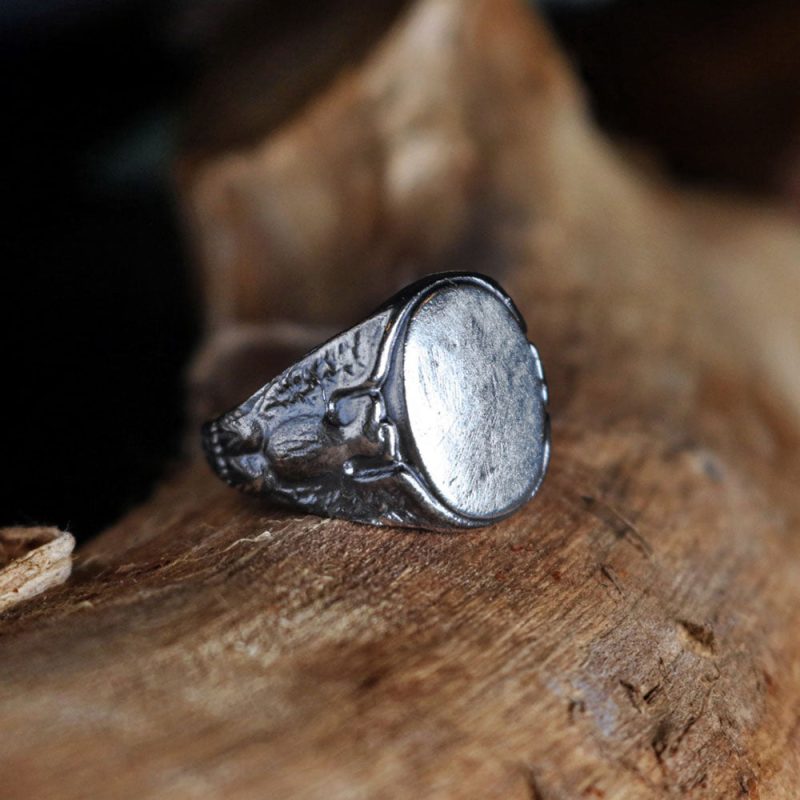 Keeper of Light Sterling Silver Engravable Rings - Image 2