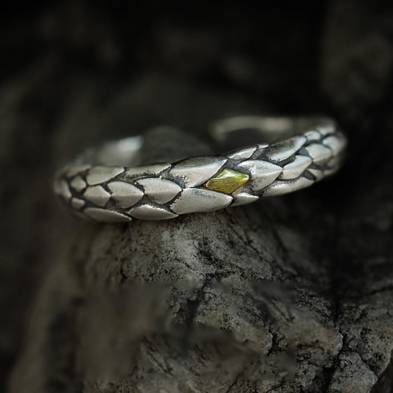 Guardian Scales Silver Ring - Image 2