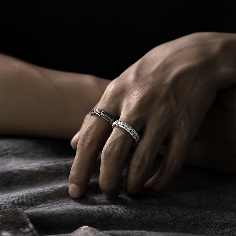 Guardian Scales Silver Ring - Image 5