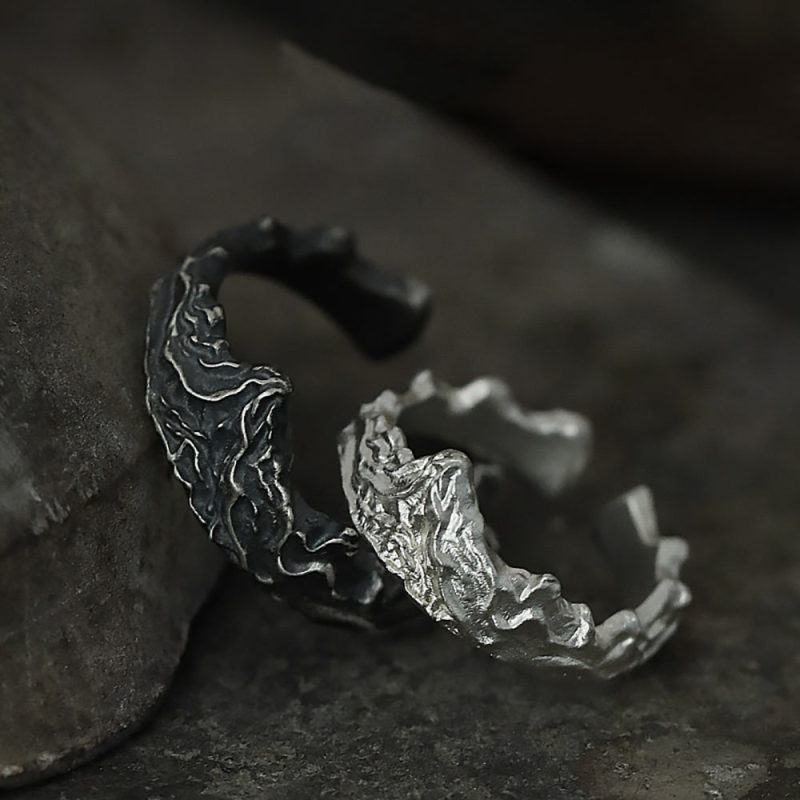 Mount KailashSilver Ring – Handcrafted Symbol of Serenity - Image 6