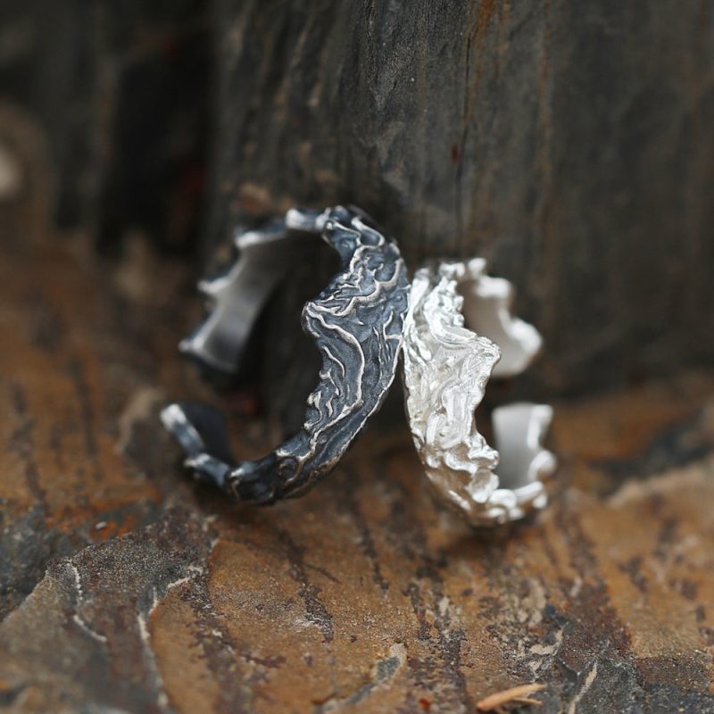 Mount KailashSilver Ring – Handcrafted Symbol of Serenity - Image 4