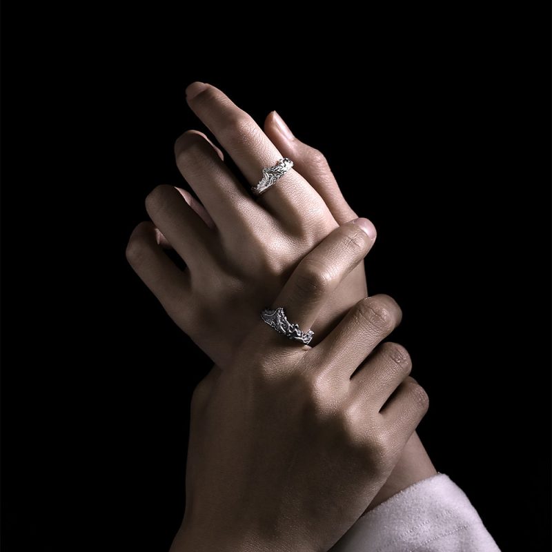 Mount KailashSilver Ring – Handcrafted Symbol of Serenity - Image 7