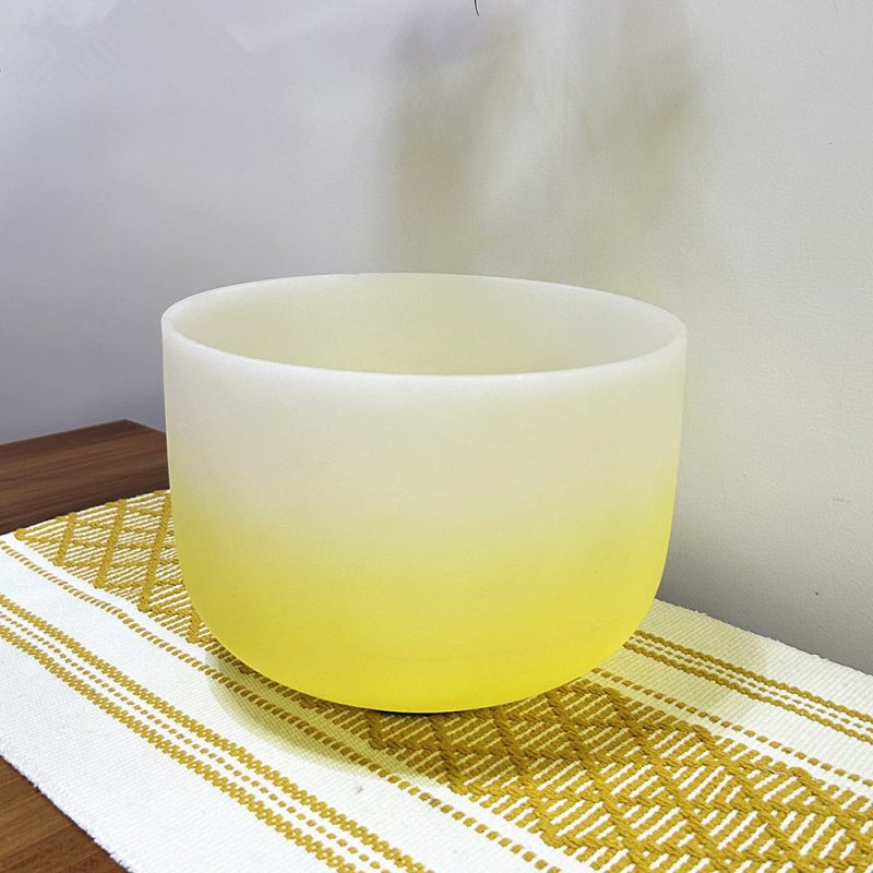 EXQUISITE IN Serenity Crystal Singing Bowl  - 7 Chakra Gradient Healing Bowls - Image 10